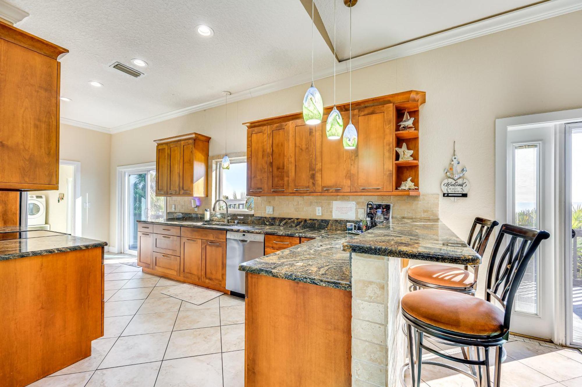 Oceanfront Oasis In Flagler Beach With Deck And Views! Exteriér fotografie