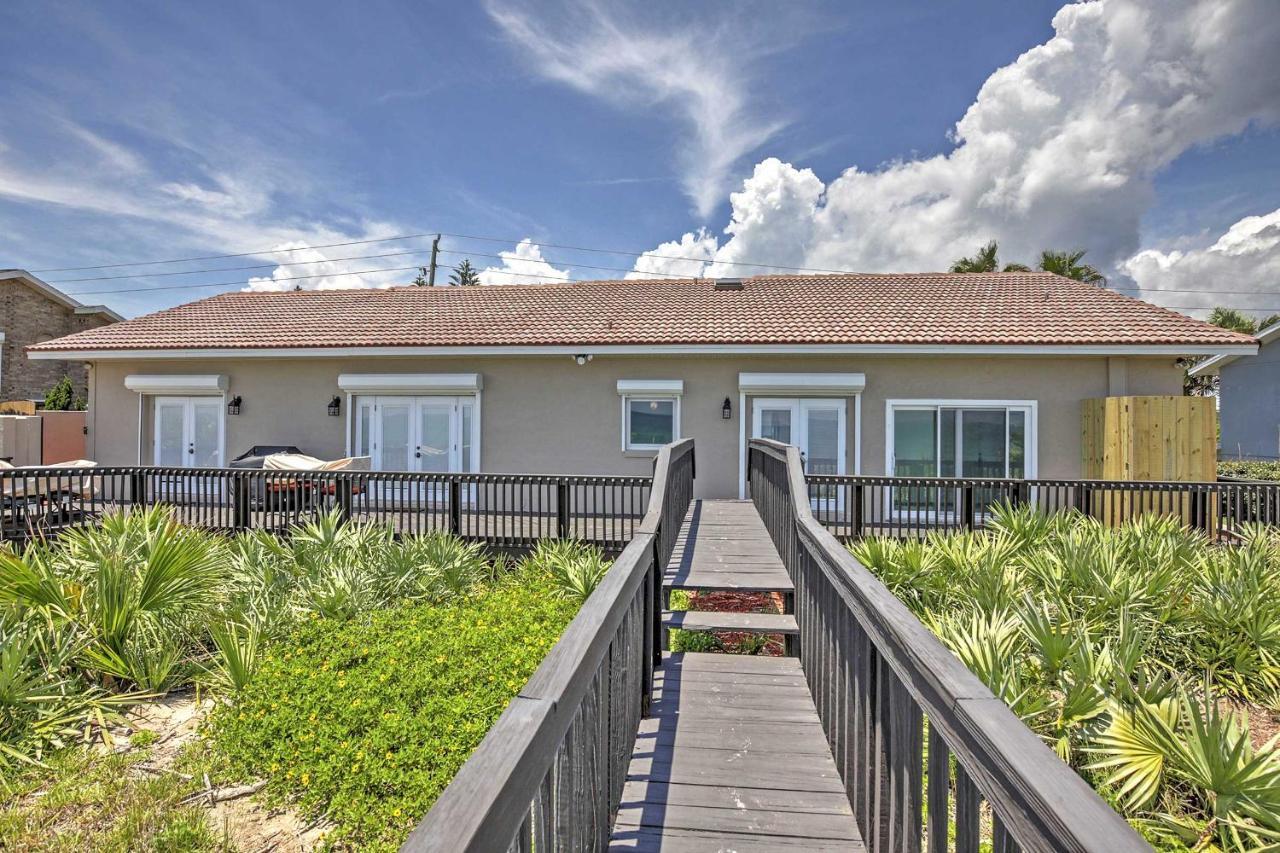 Oceanfront Oasis In Flagler Beach With Deck And Views! Exteriér fotografie